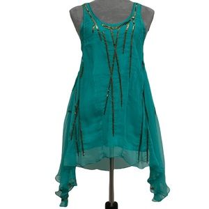 A/X Armani Exchange Silk Chiffon Dress/Blouse